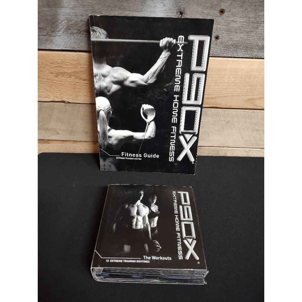 P90X Extreme Home Fitness 12 DVD System + Fitness Guide